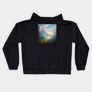 Scenic Valley on the Sword Coast Kids Hoodie